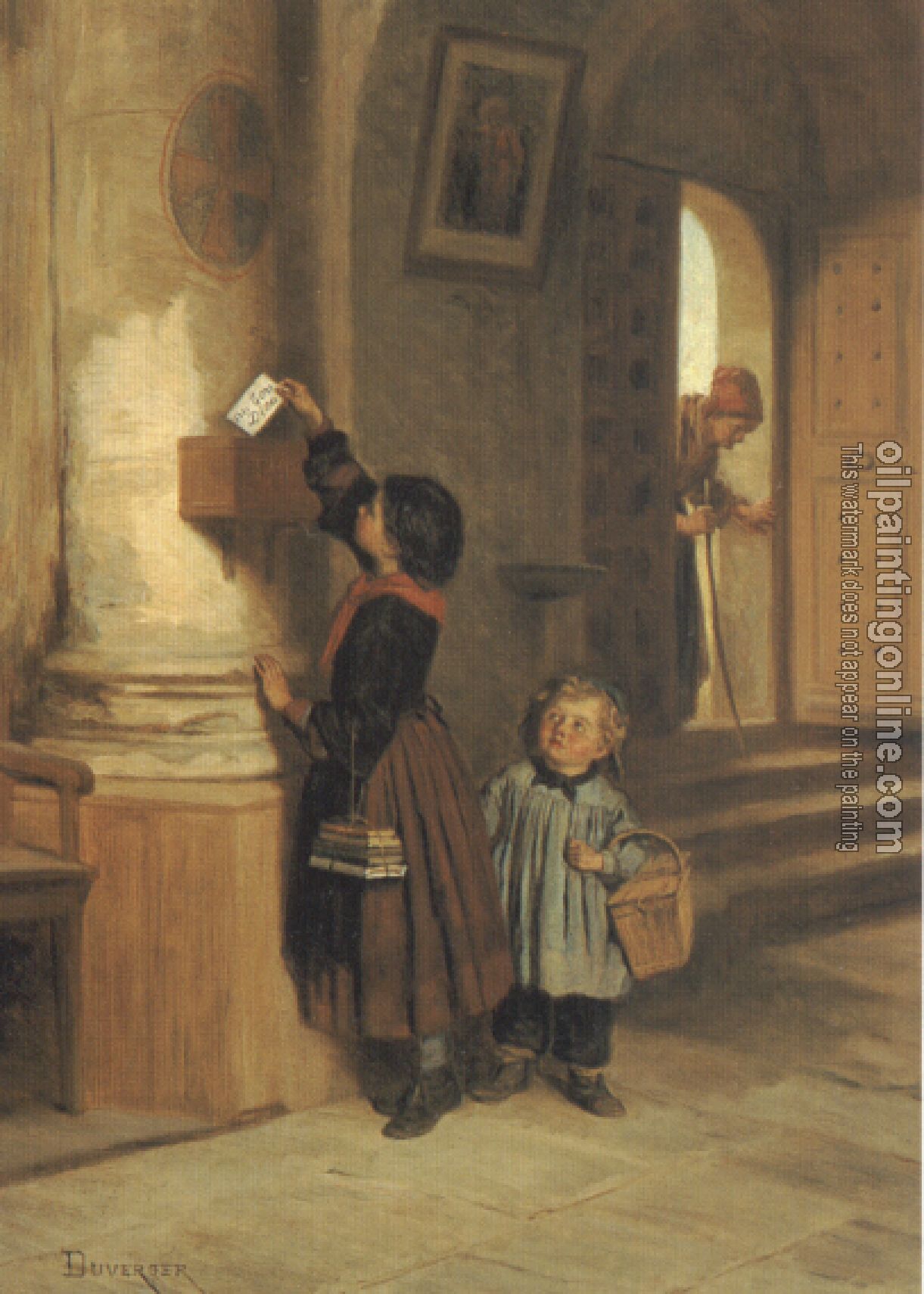 Theophile Emmanuel Duverger - Lettre au bon Dieu